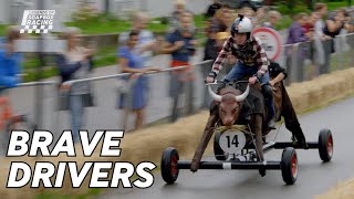 Our TRIBUTE to the CRAZIEST drivers of ALL TIME soapboxrace redbullsoapboxrace crazydriving [upl. by Dor875]