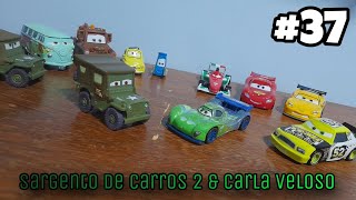 Carros 2 pra Começar o Ano Sargento da Equipe 95 e Carla Veloso  Unboxing e Review 3 [upl. by Akemrej]