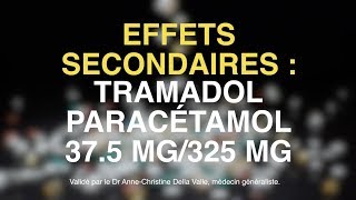 Tramadol Paracétamol 375 mg 325 mg  de nombreux effets indésirables [upl. by Hoisch]