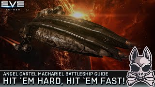 The MACHARIEL Battleship Is Insanely Powerful  EVE ECHOES [upl. by Averell]