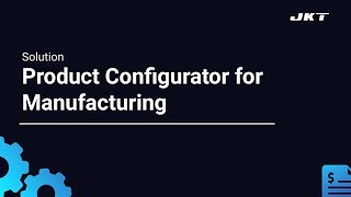 Product Configurator for Manufacturing [upl. by Edia]