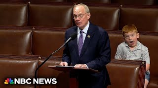 Watch Congressman’s son makes faces during his dad’s speech on House floor [upl. by Ludba]