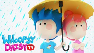 Rain Rain Go Away Come Again Song Lyrics  Nursery Rhymes Songs for Kids  WhoopsyDaisyTV [upl. by Madian]