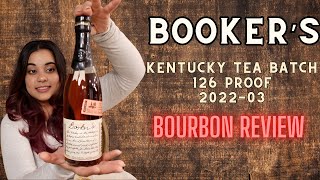 Bookers Kentucky Tea 202203 Whiskey Review [upl. by Agon]