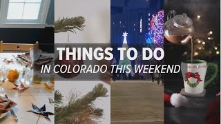 Things to do in Colorado this Thanksgiving weekend [upl. by Arytahs]