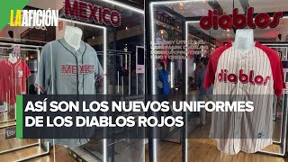 Los Diablos Rojos del México presentó su nueva piel para la siguiente temporada [upl. by Pip211]