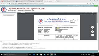 How to check PF amp Pension balancepassbook online [upl. by Murry555]