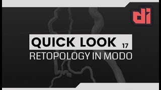 Retopology in Modo [upl. by Nocam392]