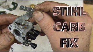 STIHL FS45C Carb fix Primer Wont Start Fix Carb Kit Available [upl. by Waxman460]