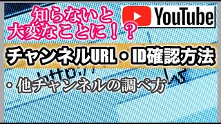 YouTubeマイチャンネルや他チャンネルのURL・IDを確認する方法 YTmaster【YouTubeビジネス講座】 [upl. by Newby]