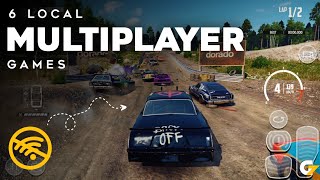 TOP 6 OFFLINE LOCAL MULTIPLAYER GAMES  WIFIHOTSPOT [upl. by Enela342]