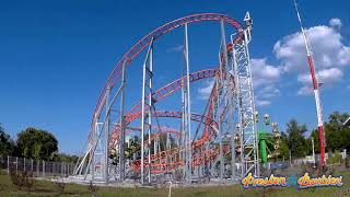 Anaconda 20 Roller Coaster Video [upl. by Werdn]