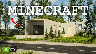 Youve Never Seen a Minecraft House This Realistic  Ultimate Immersion 4k 60fps [upl. by Efthim]