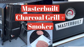 MASTERBUILT Gravity Series 1050 Digital Charcoal Grill  Smoker  TIME TO FIRE IT UP [upl. by Mikahs]