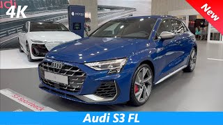 Audi S3 2024 Review  Facelift Exterior  Interior 20 TFSI 333 HP 7STronic Quattro [upl. by Akcinahs]