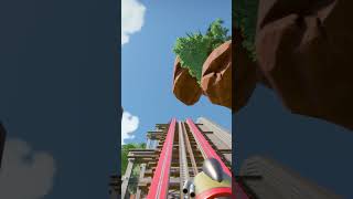 Iron Fury  Planet Coaster POV Short  Intense Steel Coaster Thrills [upl. by Doti]