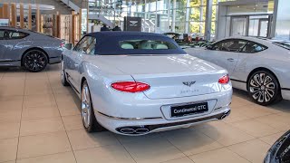 NEW 2024 Bentley Continental GTC V8 Azure First Look [upl. by Baer]