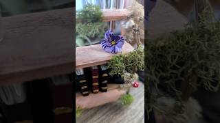 Creating a hat fit for a fairy miniature tinyhat fairy fairyshelf [upl. by Reppep]