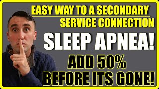 How To Get Sleep Apnea Approved As A Secondary VA Disability Claim [upl. by Aborn384]