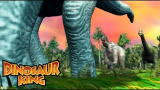 Dinosaur King Clash of the Titan Seismosaurus vs Supersaurus [upl. by Kanal149]