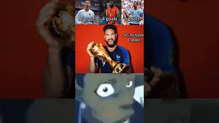 Giroud win world cup but he not scored any goal football giroud oliviergiroud worldcup2018 [upl. by Dnomra411]