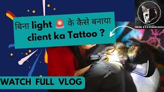 GOA में बहुत होता है Power Cut  देखिये क्या जुगाड़ लगाया  Female Tattoo Artist [upl. by Jordana465]