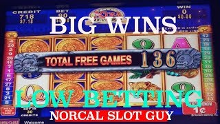 HUGE BONUSES LOW BETS 🥁 DANCING DRUMS 🎰  Graton Casino  NorCal Slot Guy [upl. by Nosyd]