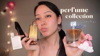 ASMR Updated Perfume Collection 💕 liquid sounds glass tapping whispering [upl. by Amberly221]