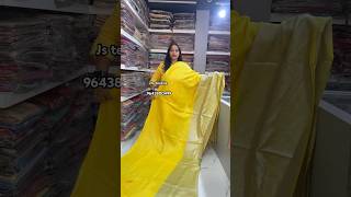 New latest Linen designer saree  cotton saree trendingsarees linensarees linen [upl. by Ilysa]