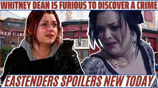 Whitneys Shocking Discovery Leads to Terrifying Consequences on EastEnders  EastEnders spoilers [upl. by Harhay]