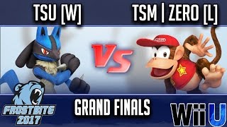 Frostbite 2017 GRAND FINALS  tsu W Lucario vs TSM  ZeRo L Diddy Kong [upl. by Delphine922]