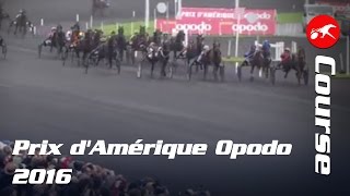 Prix dAmérique Opodo 2016  La Course Bold Eagle triomphe [upl. by Paugh590]