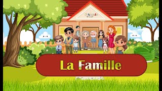 ma famille  تعالوا نتعرف سوا علي عيلتي بالفرنساوي [upl. by Lavicrep372]