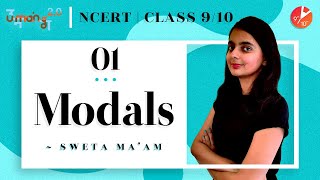 Modals in English Grammar L1  CBSE Class 9 and Class 10 NCERT Concept amp Types of Modal Verbs Umang [upl. by Yrallih408]