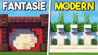 10 besten Mauer Bauideen amp Designs in Minecraft [upl. by Retha]