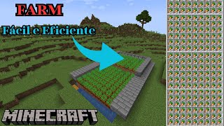 Como Fazer Uma Plantação Automática No MINECRAFT [upl. by Stinky]