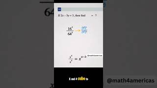 SAT QUESTION EXPONENTS [upl. by Fiann]