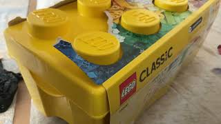 UNBOXING CLASSIC LEGO BOX484 package [upl. by Jeramie]