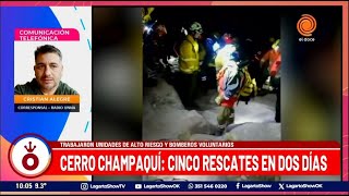 CERRO CHAMPAQUÍ cinco rescates en dos días [upl. by Aver93]