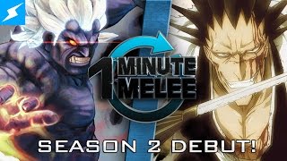 One Minute Melee  Oni vs Kenpachi Street Fighter vs Bleach [upl. by Inaflahk]