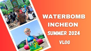 WATERBOMB FESTIVAL INCHEON SUMMER 2024 VLOG [upl. by Ravens]