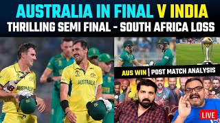 Australia beat South Africa in a thriller  India vs Australia final of World Cup 2023 [upl. by Lydia597]