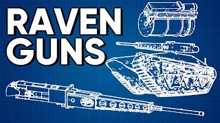 RAVEN Cannons  Future Tank Weaponry [upl. by Leola]