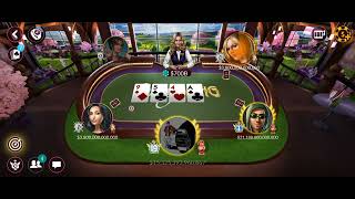 ZYNGA POKER  100  200 B TABLE  SMART GAMEPLAY [upl. by Hnaht]