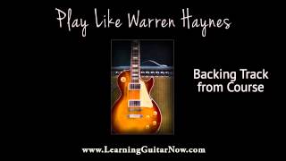 Warren Haynes Style Track in C [upl. by Cirilla]