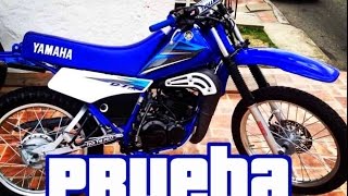 Yamaha DT 175 Test ride  Review  Español [upl. by Aerdnuahs]