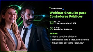 Webinar Gratuitos Día del suscriptor 2024 [upl. by Susy]