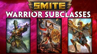 SMITE  Every Warrior Type Explained [upl. by Mccafferty648]