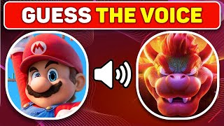 Guess the Mario Characters by Their Voice  Fun Challenge🍄🍄 [upl. by Yttak]