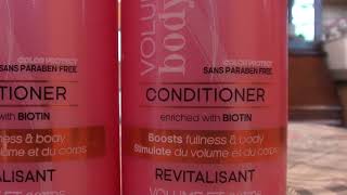 SALON SELECTIVES REVITALISANT CONDITIONER VOLUME BODY PARABEN FREE CONDITONER REVIEW [upl. by Einiffit]